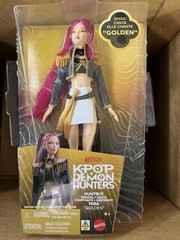 KPop Demon Hunters HUNTR/X Mira “Golden” Singing Doll in Removable Outfit