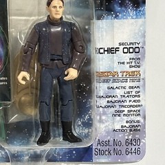 Star Trek Security Chief ODO 4.5″ Action Figure 1996 Playmates Deep Space Nine