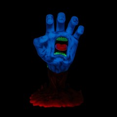 Santa Cruz Skateboards Screaming Hand 9″ Glow-in-the-Dark Vinyl Art Toy Figure