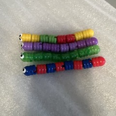 Slither IO MYSTERY FIGURE LOT OF 4/multicolors /Good/B228