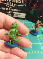 New Cryptids USA set of 5 figures by Archie McPhee Bigfoot, Mothman, and more!