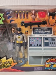 Mattel DC Batman Classic TV Series 1966 Batcave & Batcomputer Playset