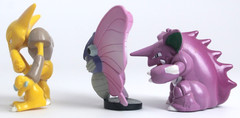 Alakazam Venomoth Nidoking TOMY Pokemon figure set 1999 Vintage Nintendo lot