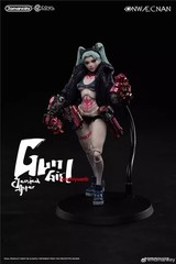 Romankey Studio Cyberpunk Rebecca 1/12 PVC Action Figure W/ 2 Bodies Deluxe Ver.