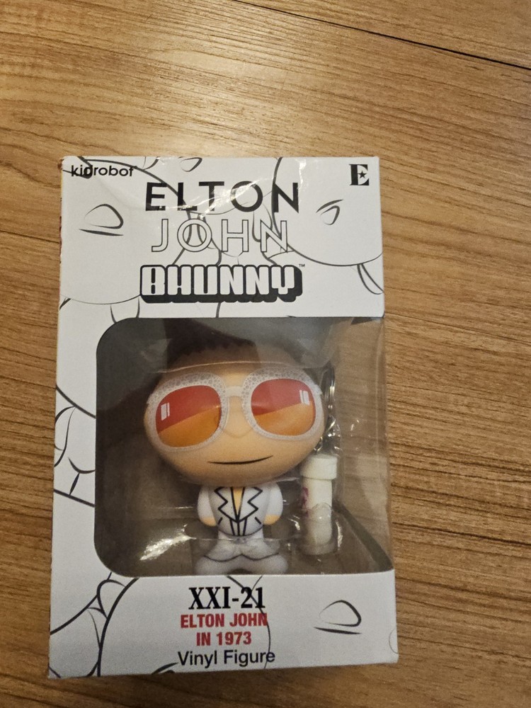 Elton John Bhunny XXI 21 in 1973 Vinyl Figure Kidrobot Collectible