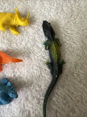 Dinosaurs Lot Of 16 Prehistoric Jurassic Figures Plastic Rubber Vtg 60’s 70’s