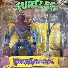 Playmates Toys TMNT Classic Collection Foot Soldier Action Figure w/ Weapons