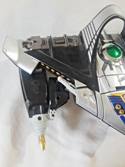 2000-01 Bandai MMPR Power Rangers Time Force DX Time Shadow Megazord as is