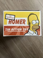Simpsons Official HOMER Tin Action Toy Rocket USA 2002 20th Century Fox