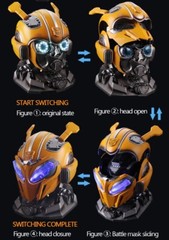 Killerbody Transforms Bumblebee 1:1 Electronic Remote & Voice Controlled Helmet