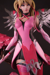 Mercy Overwatch Statue Hand Painted Collector Figure 30cm 11.8in