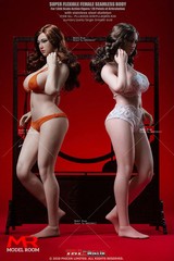 TBL 1/6 Female Large Breast Flexible Plump Seamless Body 12” Action Figure Doll