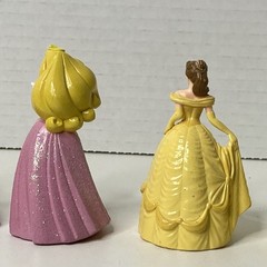 Disney Store Lot Of 7 Disney Princess Characters Figurines Playset/Cake Toppers