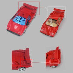 In Stock Upgrade Kit Shoulder Gun Tail Spoiler Filler For Kingdom Sideswipe