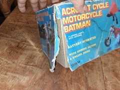Vintage Batman Acrobat Cycle Motorcycle stunt Works