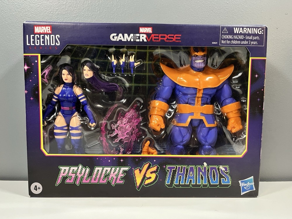 Marvel Legends Gamerverse Psylcke Vs Thanos 2 Pack Target Exclusive 2025