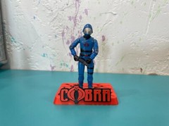 VINTAGE GI JOE Stand Action figure stand. Up to 3 per stand. Retro Cobra Display