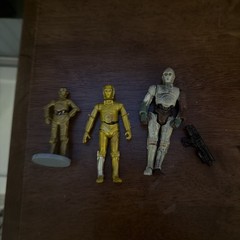 3 Y2ks C-3PO Action Figures