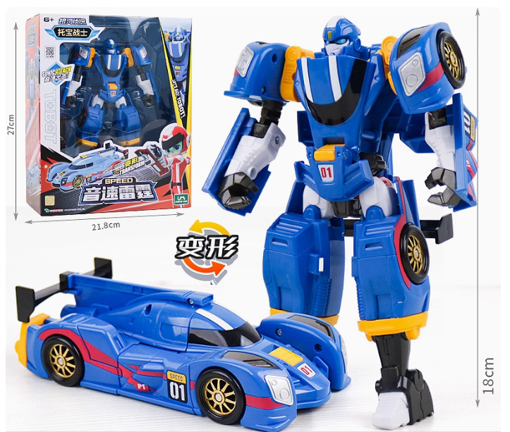 Tobot V Galaxy Speed 8″ Figure Robot Combiner Boys Toy Car Truck Vehicles