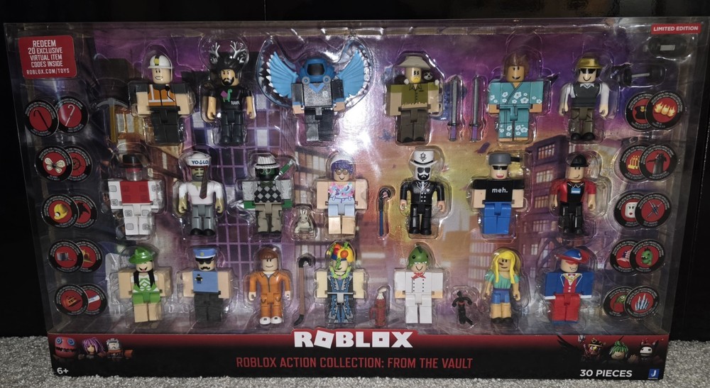 ROBLOX Action Collection From The Vault LIMITED EDITION – NEW Sapphire Gaze Code