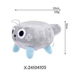 Dandy’s World Plush Gourdy Eclipse Pebble Rosy Ribecca Plushie Toy for Game Fans