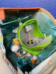 Octonauts Gup-H With Captain Barnacles Green Helicopter & Frog New Sealed