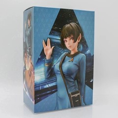 21cm Star Trek Bishoujo Medical Officer Anime Girl Figure Command/Vulcan Science