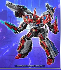 Metal Cardbot W HEAVY IRON W Transforming Robot Trailer Cargo Truck Car Toys