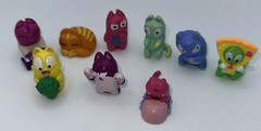 Hasbro Lost Kitties Piano Cat Nap-kin Sketch Brock Oli Felicia Cheesy Lot of 9