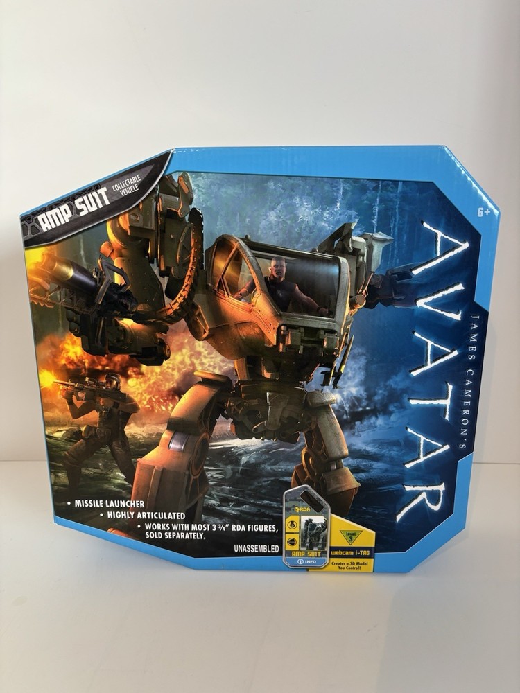 James Cameron’s Avatar 2009 Amp Suit Collectable Vehicle Webcam I-tag Sealed