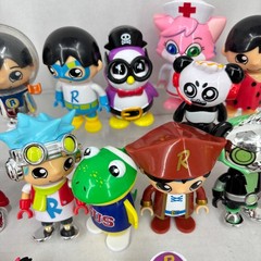 Ryans World Mini Action Figures Mixed Lot of 25 Miniature Toys Cake Toppers