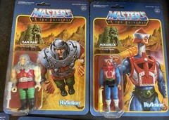 Super 7 Reaction 30 Masters of the Universe Figures Mint On Sealed Card G1N
