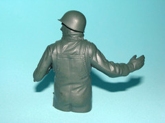 1/16 Heng Long WWII U.S Army Crew Commander Soldier Tanker Figure for RC Tank