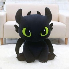 How To Train Your Dragon 3 Sitting Toothless Plush Doll 60cm Cute-100% Authentic