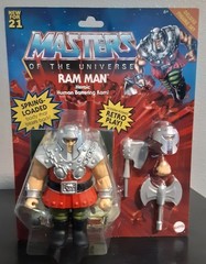 NEW Masters Of The Universe Origins RAM MAN Deluxe Figure Set 2021 1