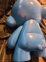 💥Kidrobot MEGA Munny 18″ Blue Edition Urban Vinyl Art Toy RARE RETIRED 2012