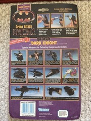 1990 Kenner Crime Attack Batman Action Figure Dark Knight Collection Toy Vintage