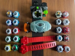 Kamen Rider Ghost DX Ghost Driver Henshin Belt Lot 21 Eyecon Set Bandai Japan