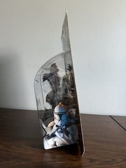 Hasbro Star Wars Unleashed Clone Trooper (Red) Action Figure Statue 2003