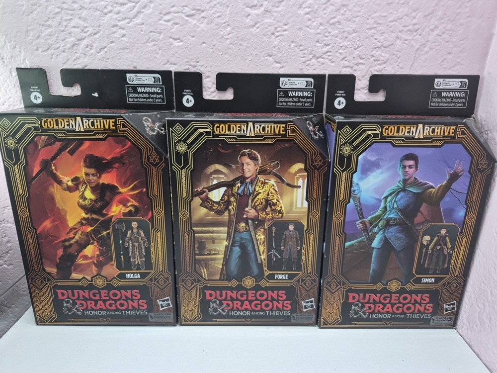 Dungeons & Dragons Golden Archive Simon, Holga, & Forge Honer Among Thieves.