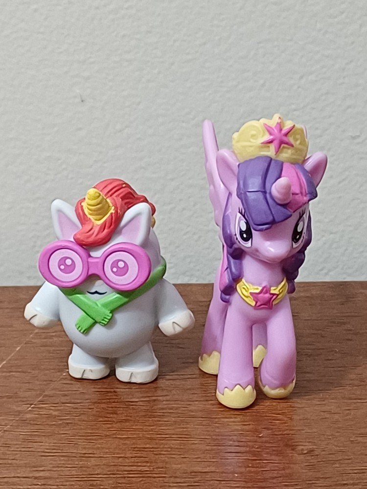 My Little Pony 2 In MLP Mini Figures And Roblox Unicorn Cat Figurine Set Of Two