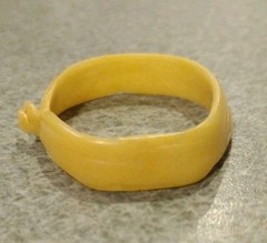 1960’s-70’s Marx Johnny West Geronimo Yellow Headband Stained all around #1