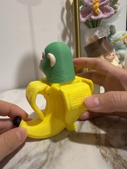 Bananini Chimpanani Brain Rot Meme Toy | Funny 3D Printed Collectible