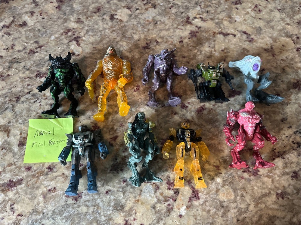 Final Faction Action Figure Lot of 8 Action Figures