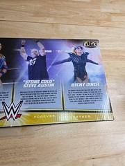 WWE Hulk Hogan Rocky Maivia Stone Cold Steve Austin and Becky Lynch Figure 4PK