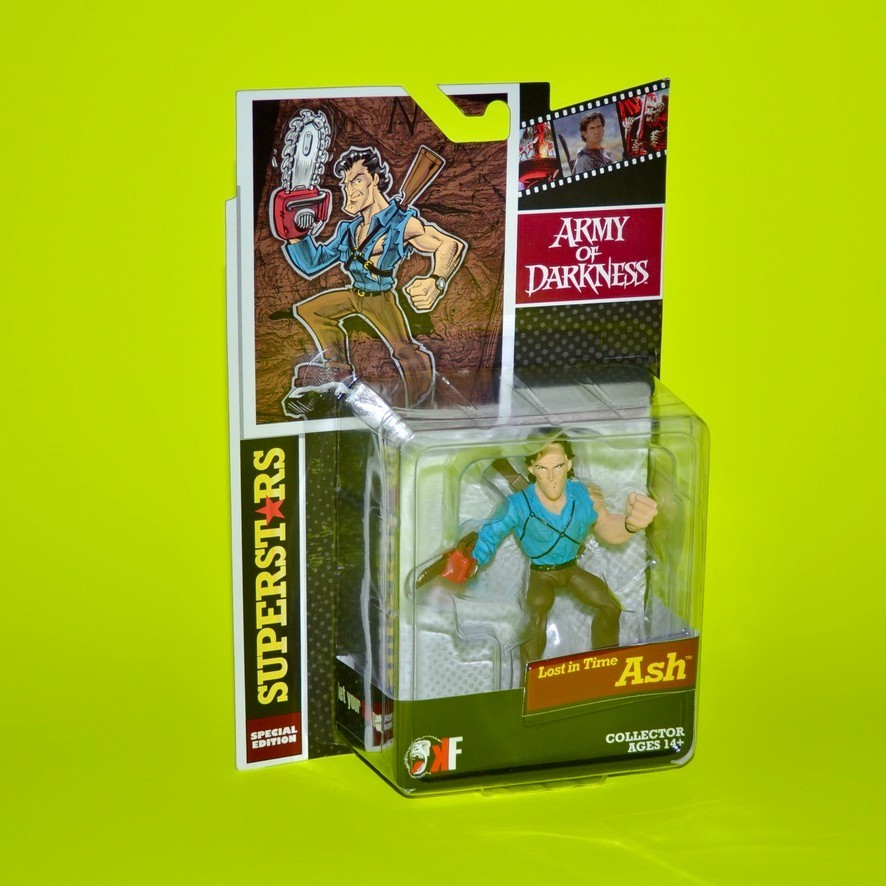 Kasual Friday Army of Darkness Lost in Time Ash Williams Mini Figure Sealed