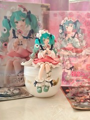 Hatsune Miku Anime Figure Toys Flower Fairy Collection MIKU Kawaii Cartoon PVC