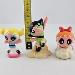 Powerpuff Girls mini figures Maxx Marketing lot of 3 Blossom Bubbles Buttercup