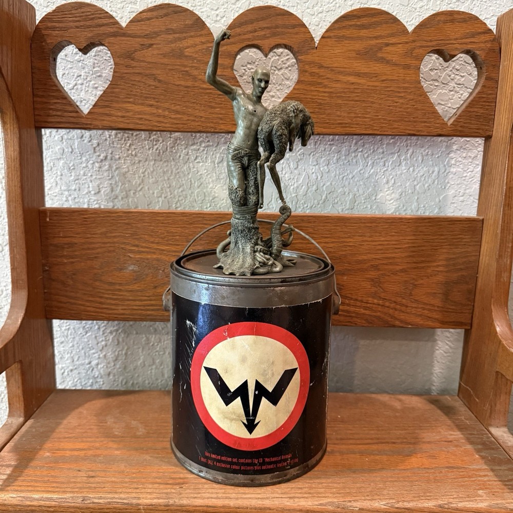 Vintage 1998 RARE Mechanical Animals Paint Can/Holywood Action Figure MISSING