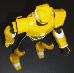 Miniforce Max Korean Action Figure Yellow Ranger No Weapons
